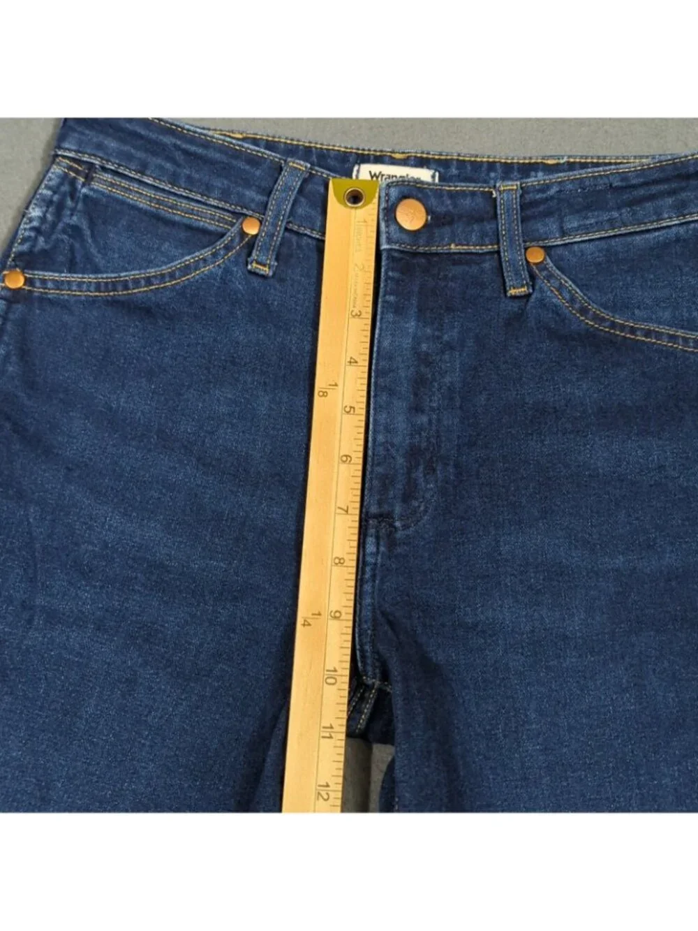 Wrangler Jeans Women's 27x30 Blue Wanderer High Rise Flare 622 - Picture 6 of 13